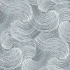 Sale Brewster/ASP 2964-25905 Karson Blue Swirling Geometric Wallpaper