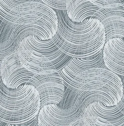 Sale Brewster/ASP 2964-25905 Karson Blue Swirling Geometric Wallpaper