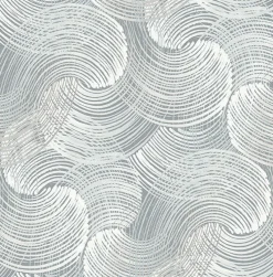 Fashion Brewster/ASP 2964-25908 Karson Slate Swirling Geometric Wallpaper