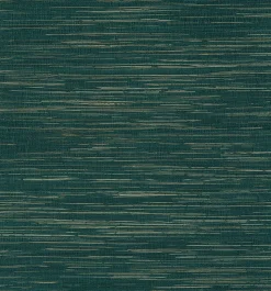 Sale Brewster/ASP 2972-86126 Kira Teal Hemp Grasscloth Wallpaper