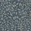 Discount Brewster/ASP 2932-65106 Kirke Blue Leafy Vines Wallpaper