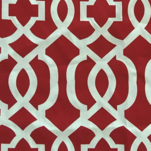 Sale Europatex Kirkwood Admiral Red Outdoor Fabric