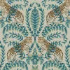 New York KT2206 Taupe Jungle Leopard Wallpaper