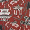 Discount Regal Kumano Carmine Fabric
