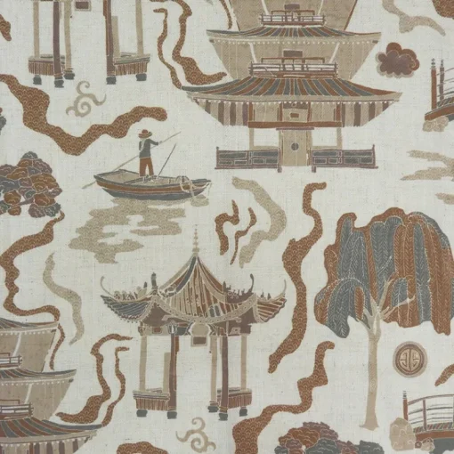 Fashion Regal Kumano Flax Fabric