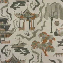 Fashion Regal Kumano Topaz Fabric