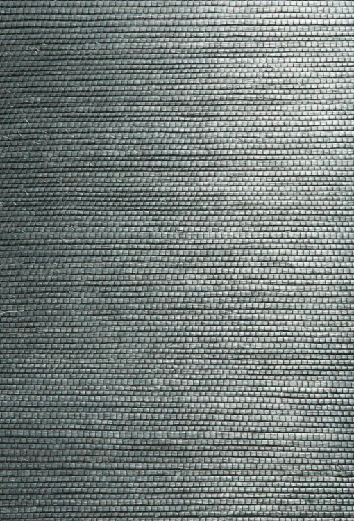 Hot Brewster Kumiko Green Grasscloth Wallpaper