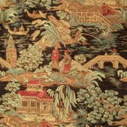 Sale Stock/Regal Kyoto Black Regal Fabric