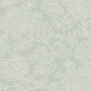 Clearance Brewster/ASP 2861-25736 Larkin Sage Floral Wallpaper