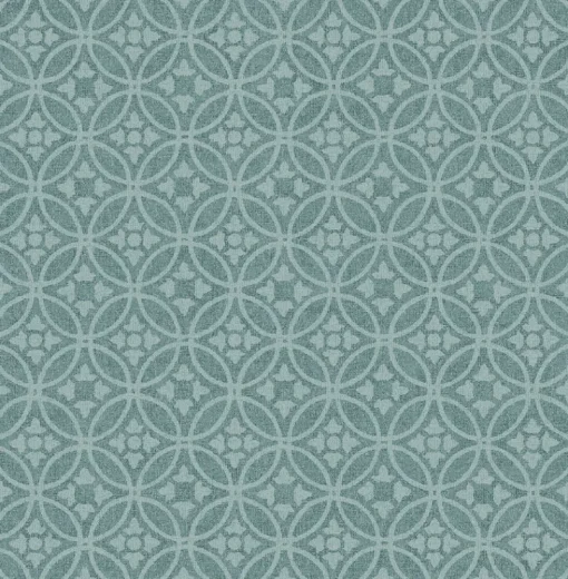 Outlet Brewster/ASP 2970-26133 Larsson Teal Ogee Wallpaper