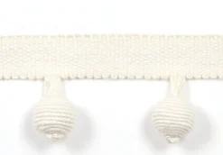 Best Europatex Le Lin Beaded Fringe Cotton Trim