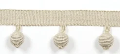 Sale Europatex Le Lin Beaded Fringe Quartz Trim