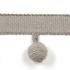 New Europatex Le Lin Beaded Fringe Shade Trim
