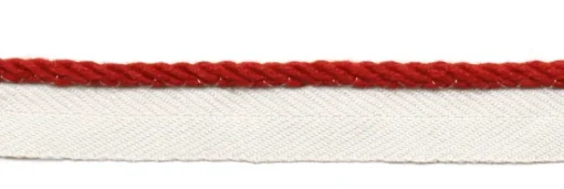 Outlet Europatex Le Lin 1/8" Micro Cord Rouge Trim