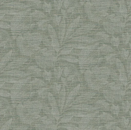 New Brewster/ASP 2971-86151 Lei Jade Etched Leaves Wallpaper