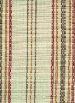Clearance Laura Kiran Lisbon Stripe Harvest Fabric