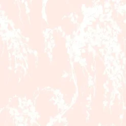 Sale Stock/York LK8306 Pink White Willow Tree York Wallpaper