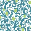 Online Brewster/ASP 2969-26026 Loretto Teal Citrus Wallpaper