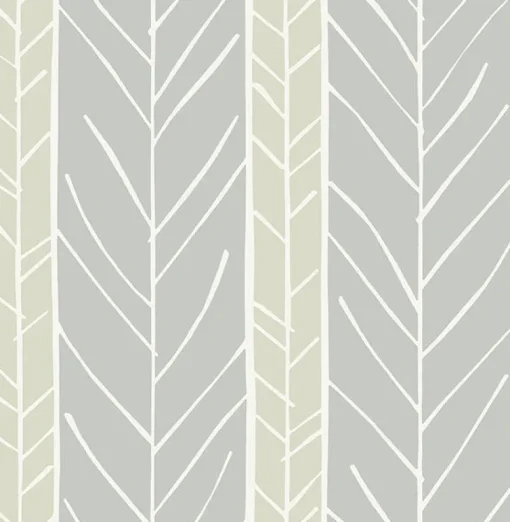 Clearance Brewster/ASP 2903-25817 Lottie Grey Stripe Wallpaper