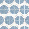Clearance Brewster/ASP 2901-25424 Luminary Blue Ogee Wallpaper