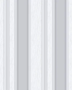 Outlet Brewster 2834-M0853 Mirabelle Silver Stripe Wallpaper