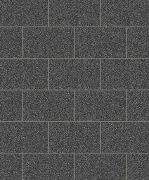 Discount Brewster 2814-M1055 Neale Black Subway Tile Wallpaper