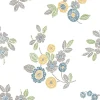 Online Brewster/ASP 2744-24126 Malaga Grey Floral Wallpaper