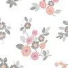 Clearance Brewster/ASP 2744-24128 Malaga Pink Floral Wallpaper