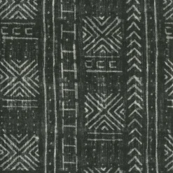New PKaufmann_inc/PKL Mali Mud Cloth 450452 Ebony Genevieve Gorder Outdoor Fabric