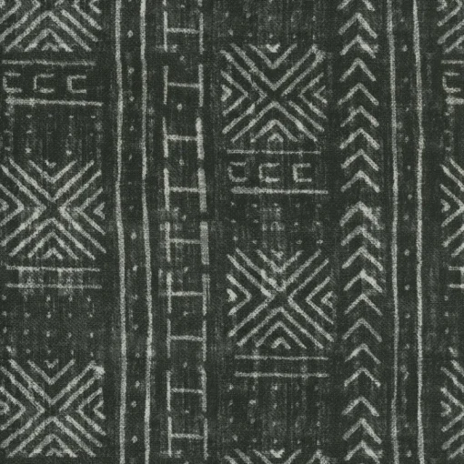 New PKaufmann_inc/PKL Mali Mud Cloth 450452 Ebony Genevieve Gorder Outdoor Fabric