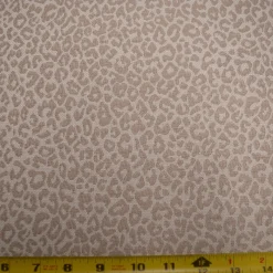 New Stock/Regal Malindi Taupe Jacquard Cheetah Skin Spot Regal Fabric