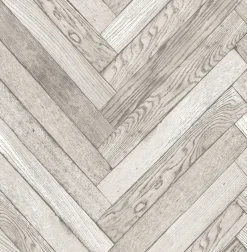 New Brewster 2766-23754 Mammoth Off-White Diagonal Wood Wallpaper