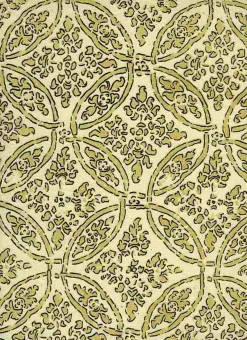 Outlet Laura Kiran Mandala Print Biscuit Fabric