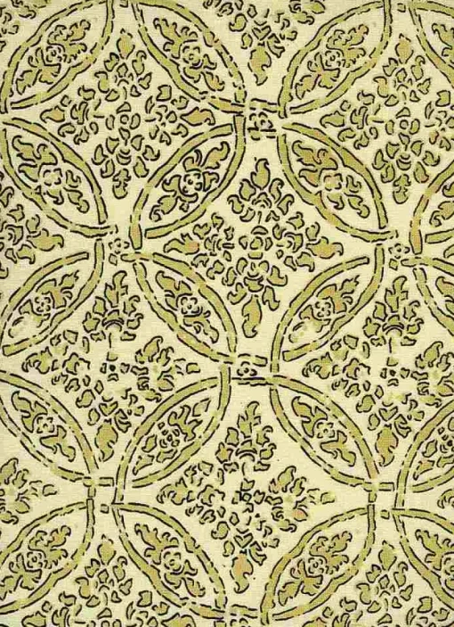 Outlet Laura Kiran Mandala Print Biscuit Fabric