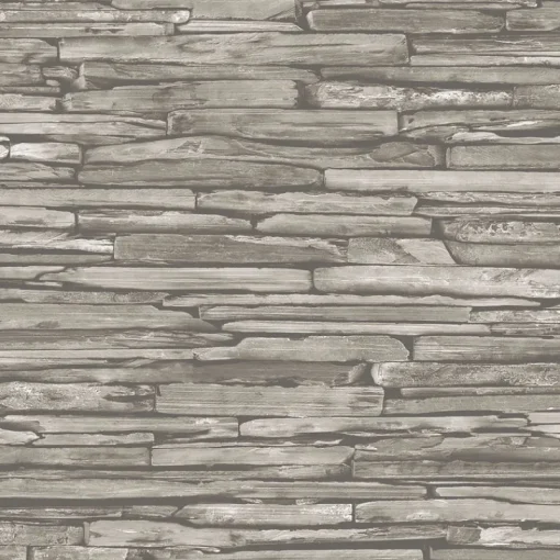 Outlet Brewster/ASP 2922-25370 McGuire Taupe Stacked Slate Wallpaper