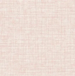 Outlet Brewster/ASP 2821-24272 Mendocino Rose Linen Wallpaper
