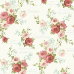 Fashion York MH1525 Heirloom Rose Wallpaper