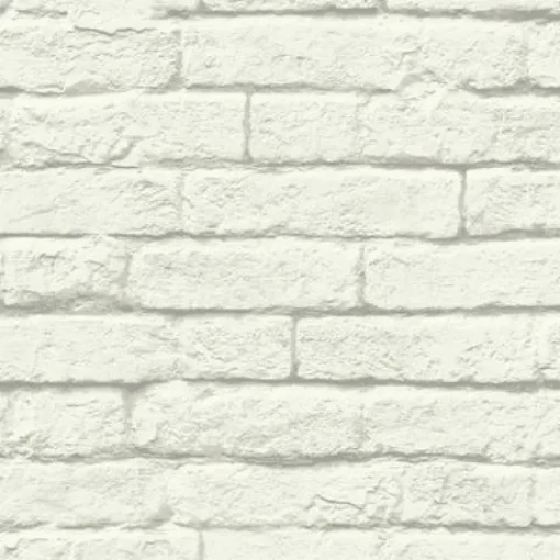 Hot York MH1555 Joanna Gaines Magnolia Home White Brick & Mortar Wallpaper