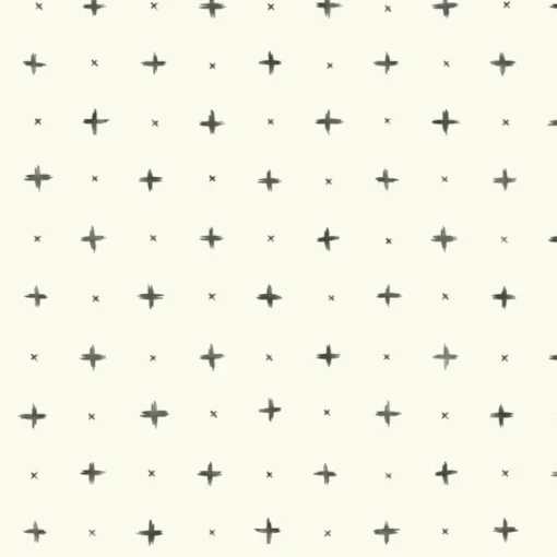 New York MK1100 Cross Stitch Black Wallpaper