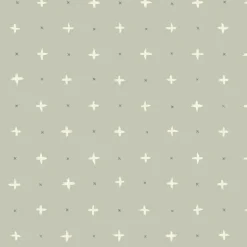 Hot York MK1103 Cross Stitch Grey Wallpaper