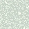 Best York MK1111 Fox & Hare Green Wallpaper