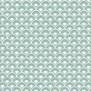 New York MK1157 Stacked Scallops Blue Wallpaper
