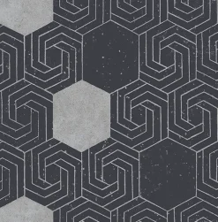 New Brewster/ASP 2902-25547 Momentum Navy Geometric Wallpaper
