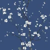 Fashion Brewster/ASP 2927-81812 Monterey Cobalt Floral Branch Wallpaper