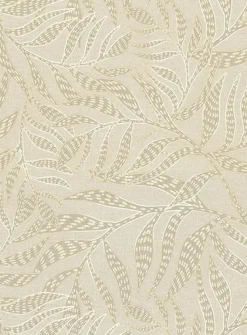 Best Brewster 391552 Montrose Beige Leaves Wallpaper