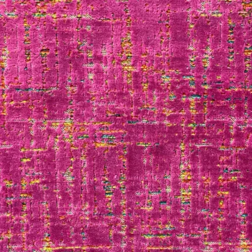 New Stock/Covington Moonstruck Fuchsia Cut Velvet Covington Fabric