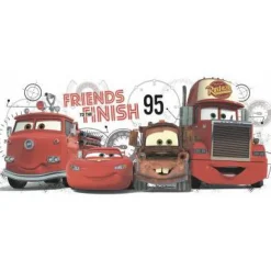 Fashion York/RoomMates Murals Cars 2 Friends To The Finish Giant Wall Decal Mural