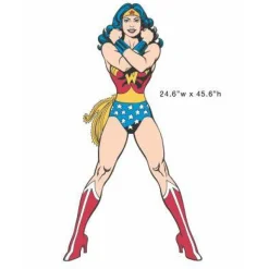 New York/RoomMates Murals Classic WONDER WOMAN Giant Wall Decal Mural