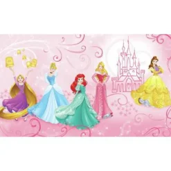 Hot York Murals Disney Princess Enchanted Pre-Pasted Mural