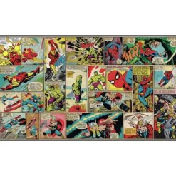 Outlet York Murals Marvel Comic Cover Panels Pre-Pasted Mural
